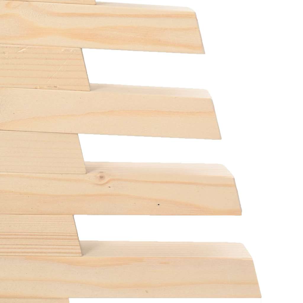 Arbre de Noël en bois pour décoration 90 cm bois massif de pin - XIOS
