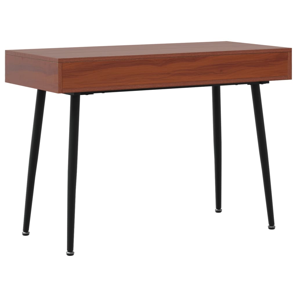 Bureau d'ordinateur avec tiroir marron 110x50x75 cm - XIOS