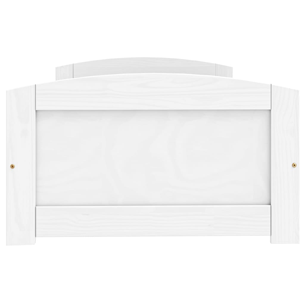 Lit de jour avec 2 tiroirs sans matelas IRUN blanc 90x200 cm - XIOS