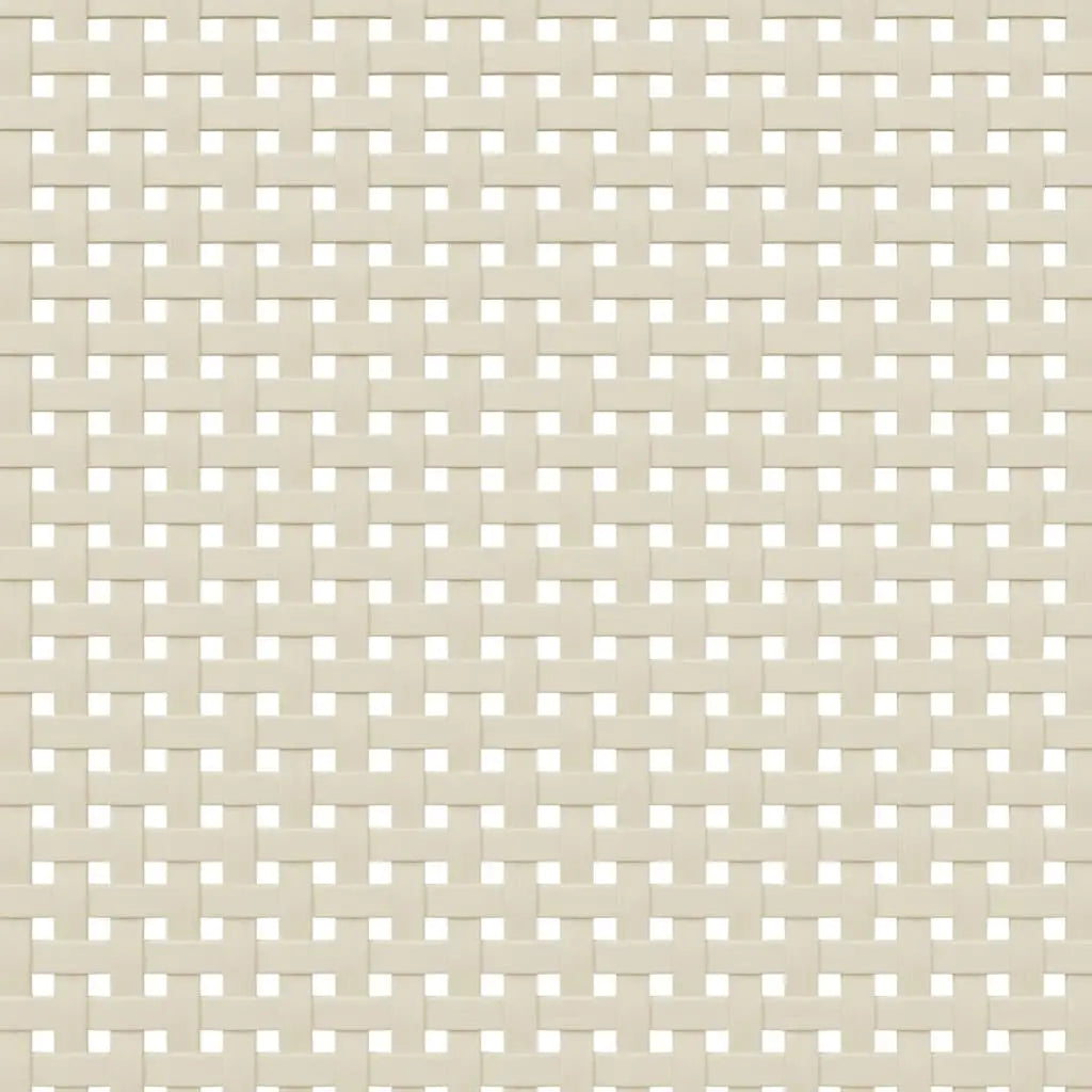 Garde-robe SENJA aspect rotin blanc 90x55x175cm bois massif pin - XIOS