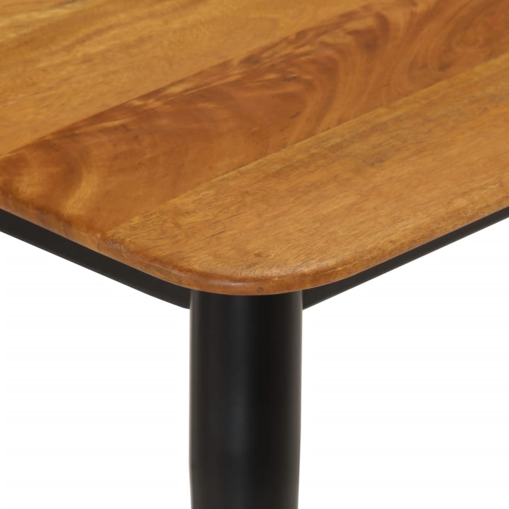 Banc 160x40x45 cm bois massif de manguier et fer - XIOS