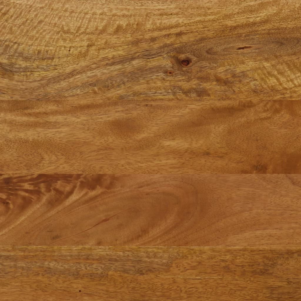 Banc 160x40x45 cm bois massif de manguier et fer - XIOS