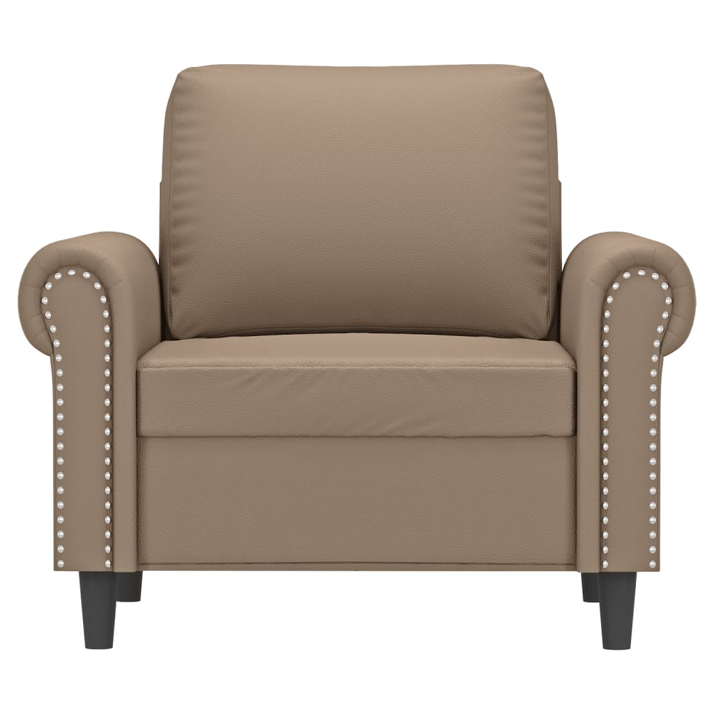Fauteuil Cappuccino 60 cm Similicuir - XIOS