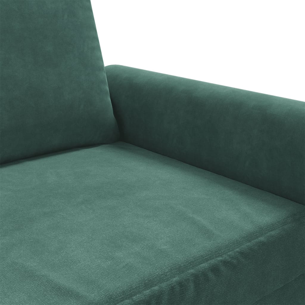 Fauteuil Vert foncé 60 cm Velours - XIOS