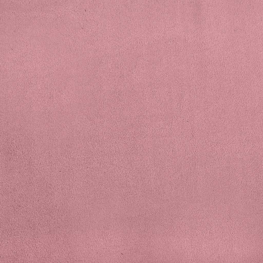 Canapé à 2 places Rose 120 cm Velours - XIOS