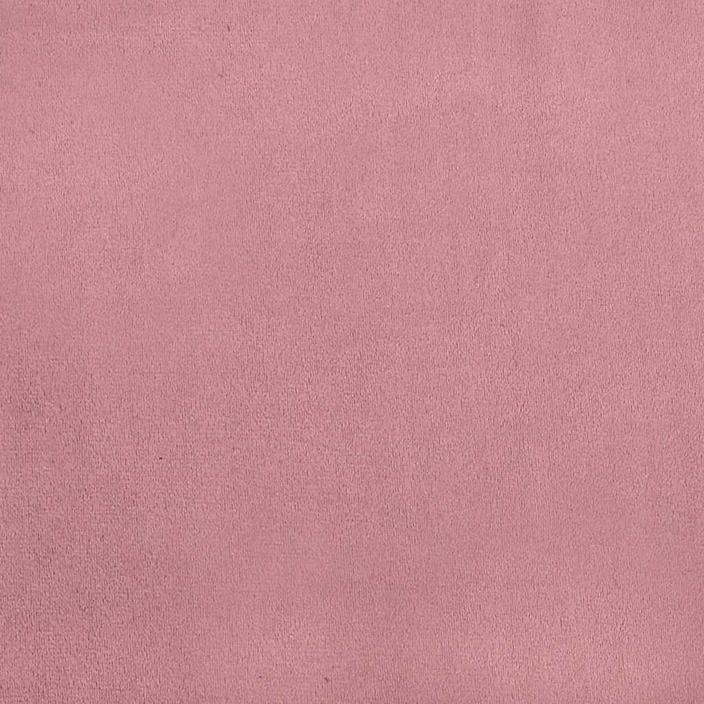 Canapé à 2 places Rose 140 cm Velours - XIOS