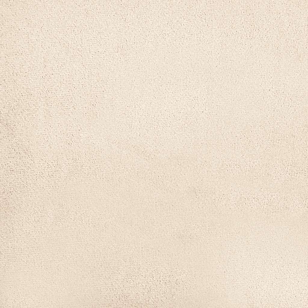 Canapé à 2 places Beige 140 cm Tissu microfibre - XIOS
