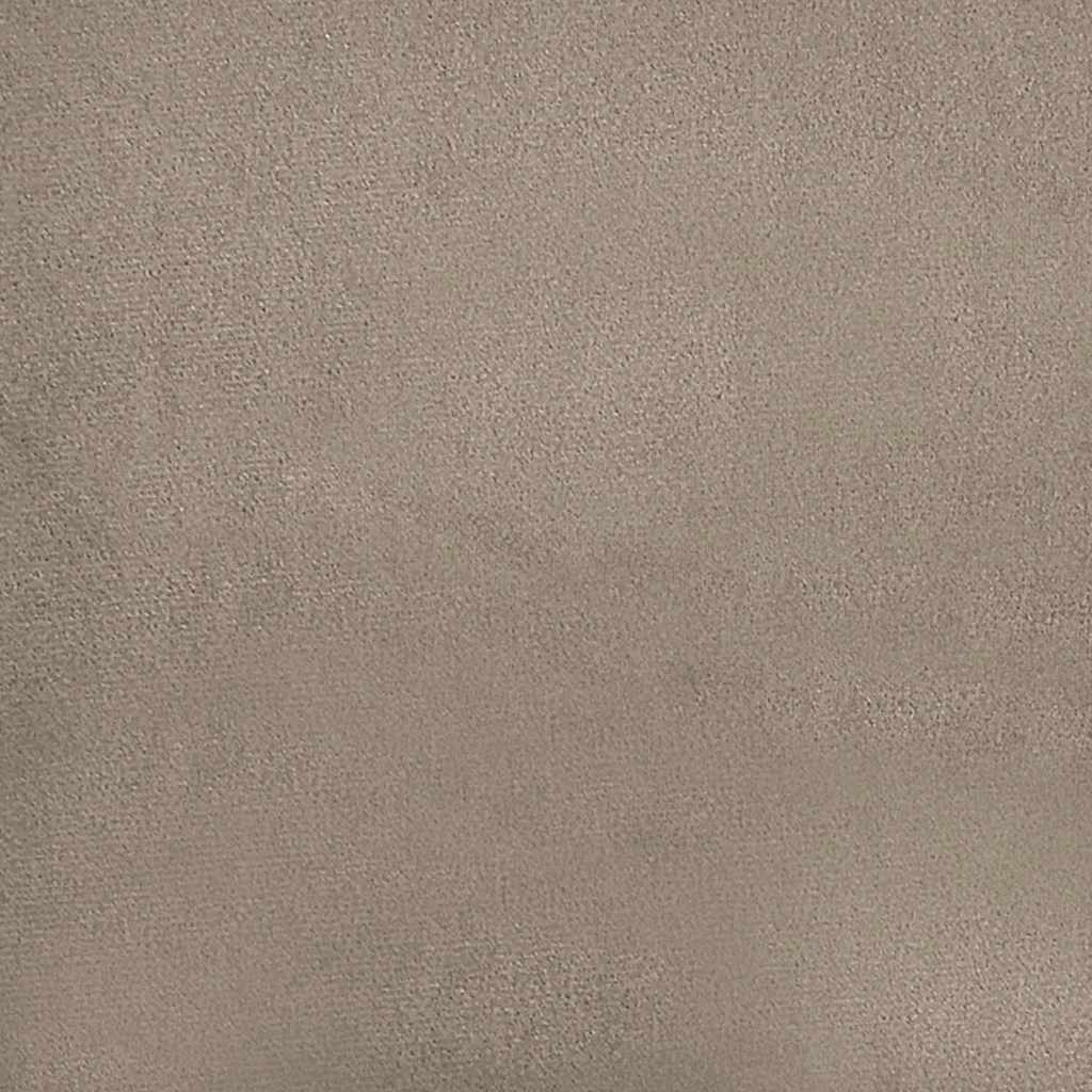 Canapé à 3 places Taupe 180 cm Tissu microfibre - XIOS