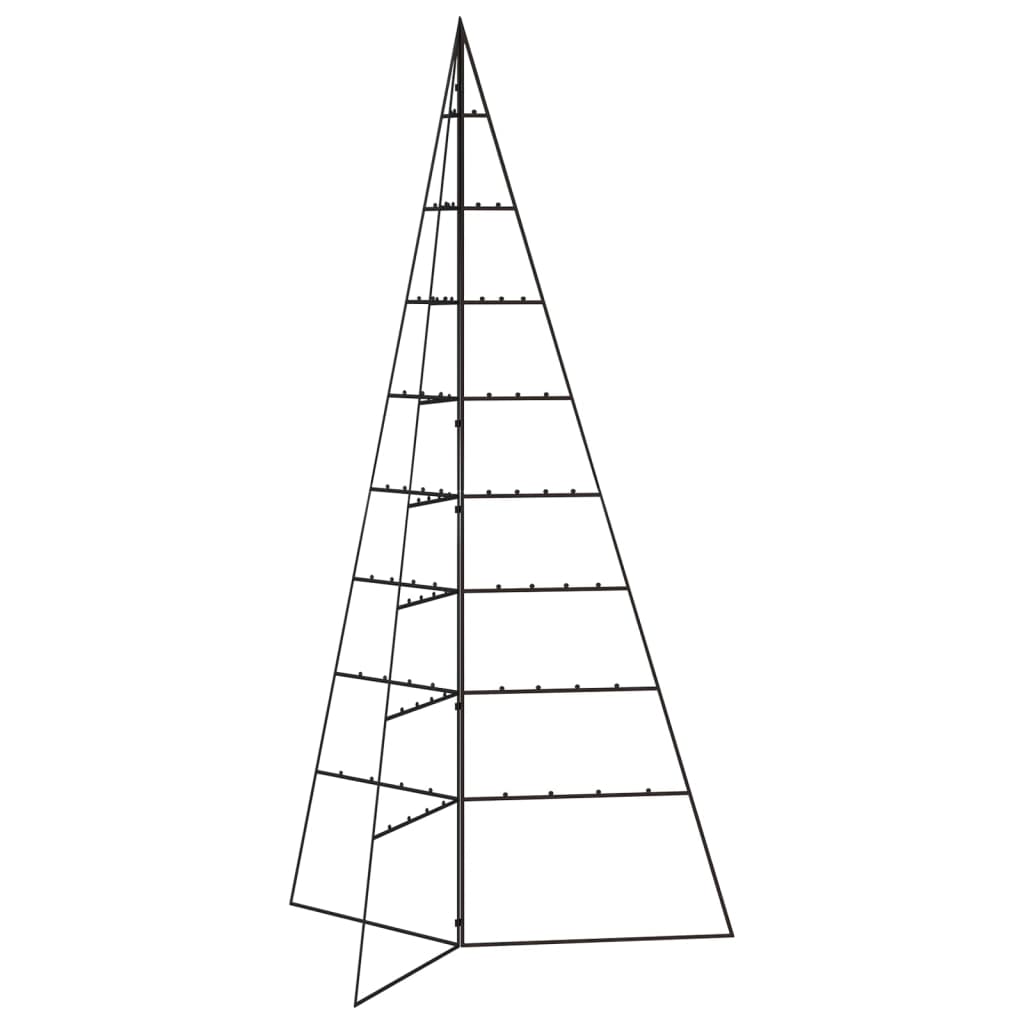 Arbre de Noël en métal pour décoration noir 180 cm - XIOS
