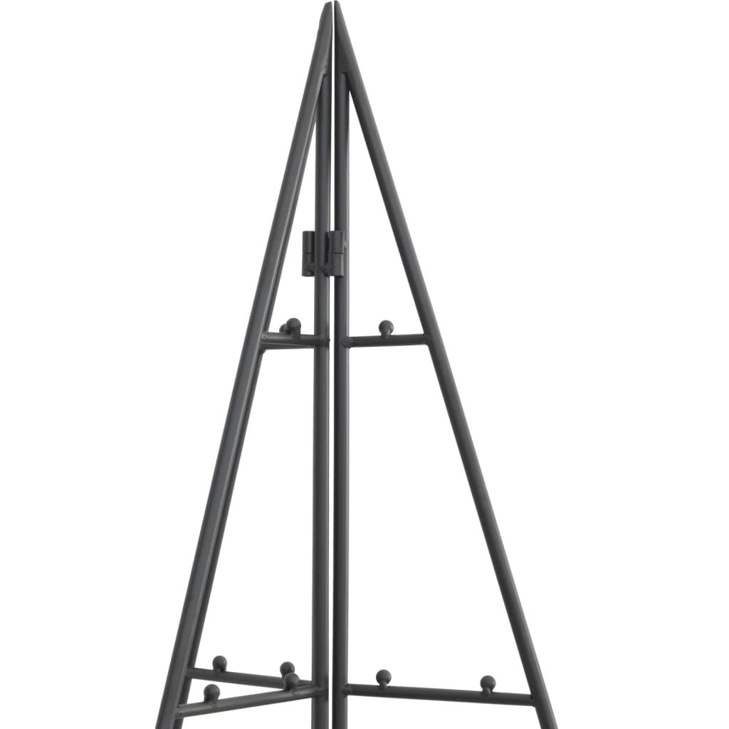 Arbre de Noël en métal pour décoration noir 180 cm - XIOS