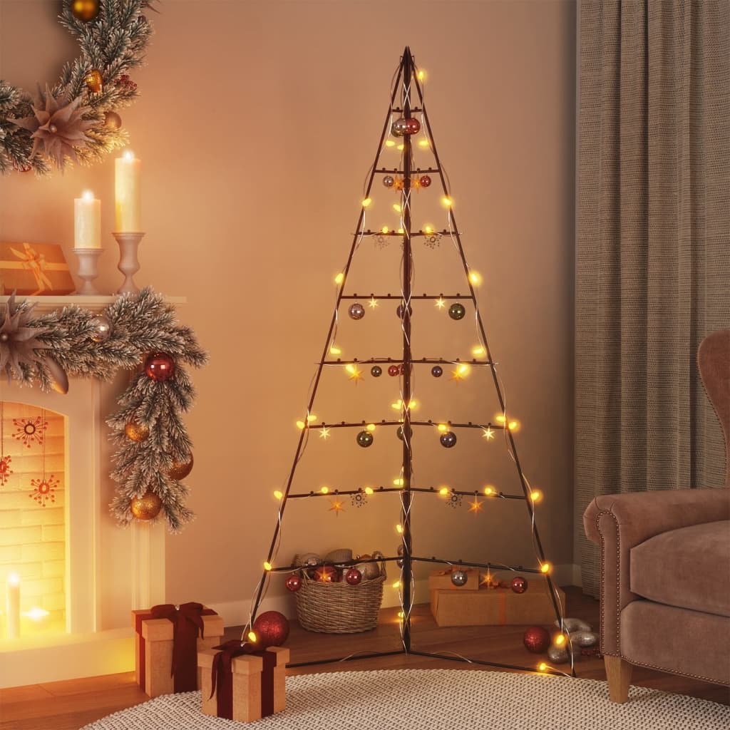 Arbre de Noël en métal pour décoration noir 180 cm - XIOS