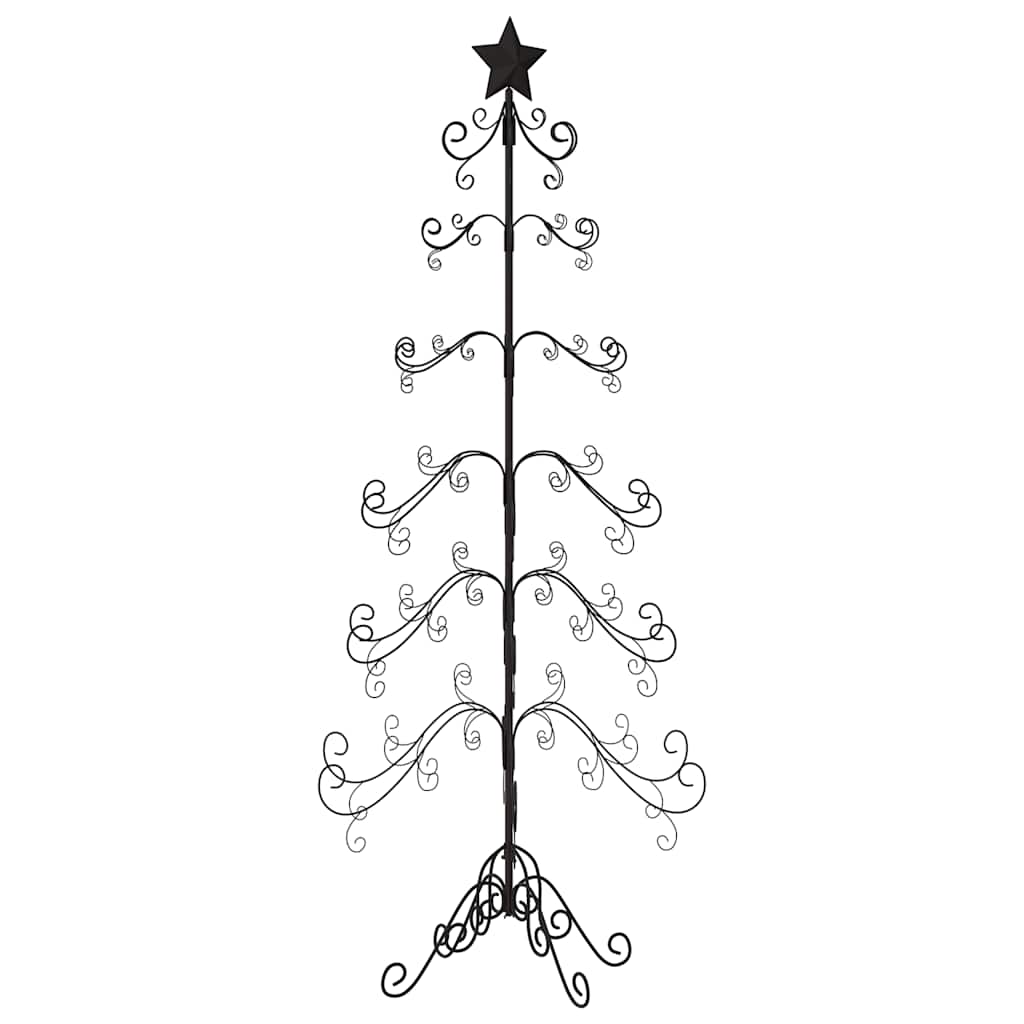 Arbre de Noël en métal pour décoration noir 215 cm - XIOS