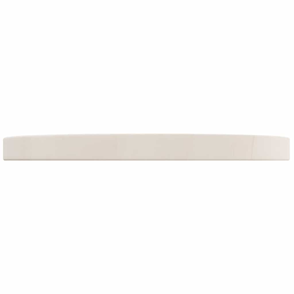 Dessus de table rond blanc Ø40x3 cm bois de pin massif - XIOS