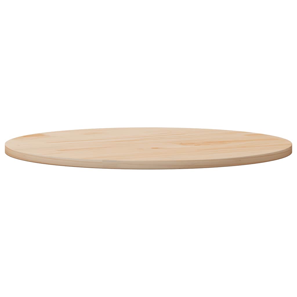 Dessus de table rond Ø90x3 cm bois de pin massif - XIOS