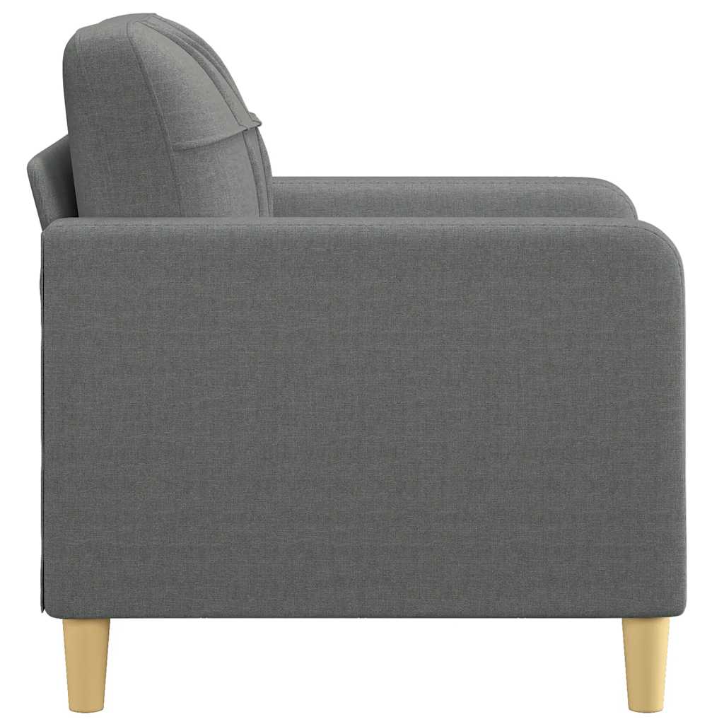 Fauteuil Gris foncé 60 cm Tissu - XIOS