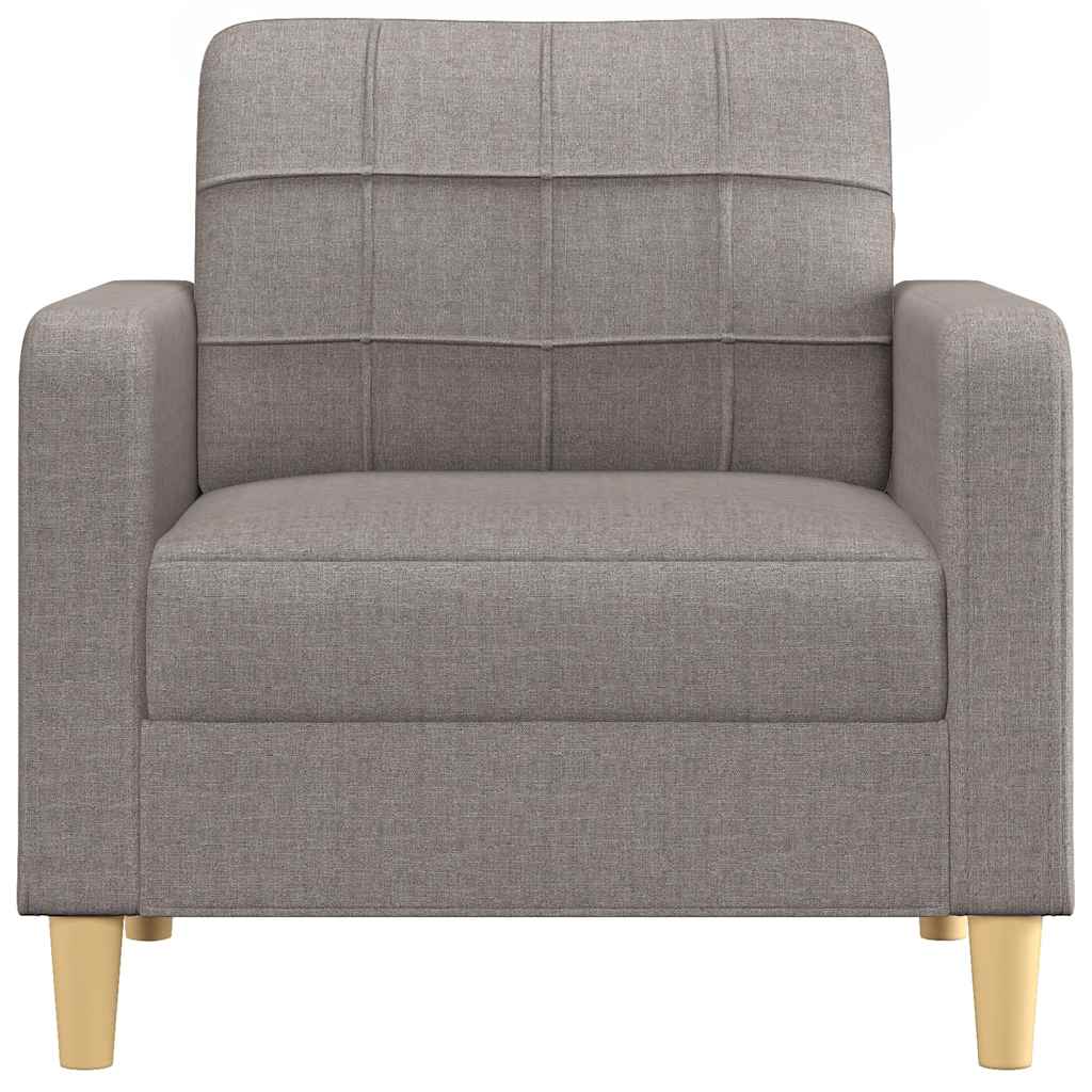 Fauteuil Taupe 60 cm Tissu - XIOS