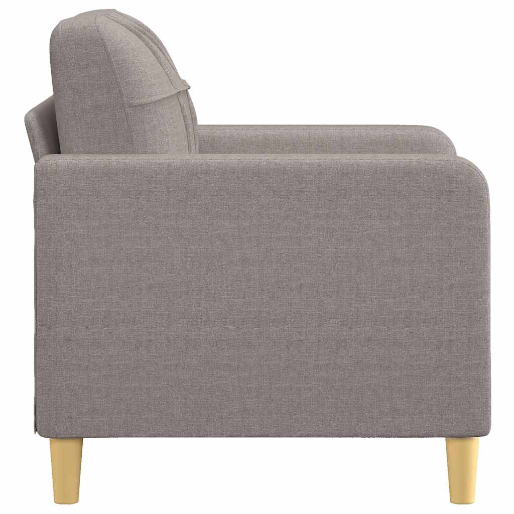 Fauteuil Taupe 60 cm Tissu - XIOS