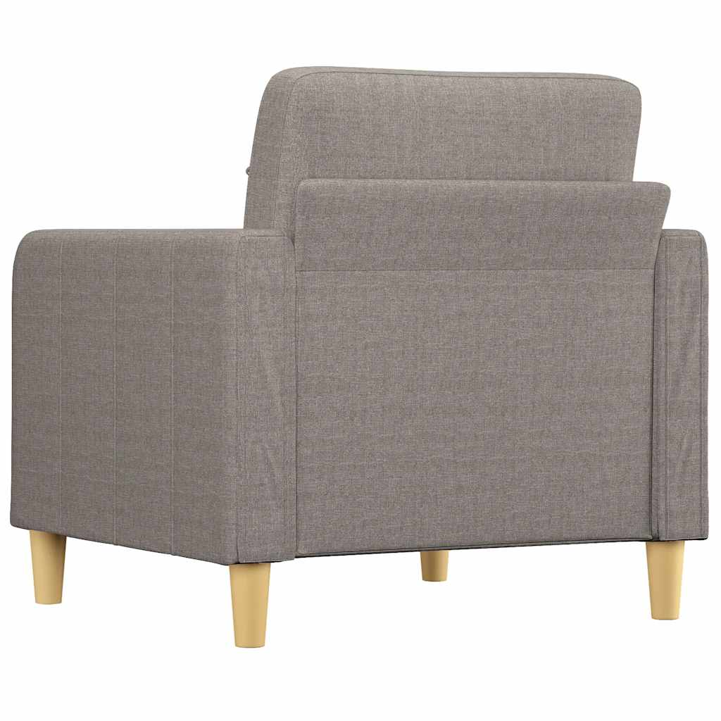 Fauteuil Taupe 60 cm Tissu - XIOS