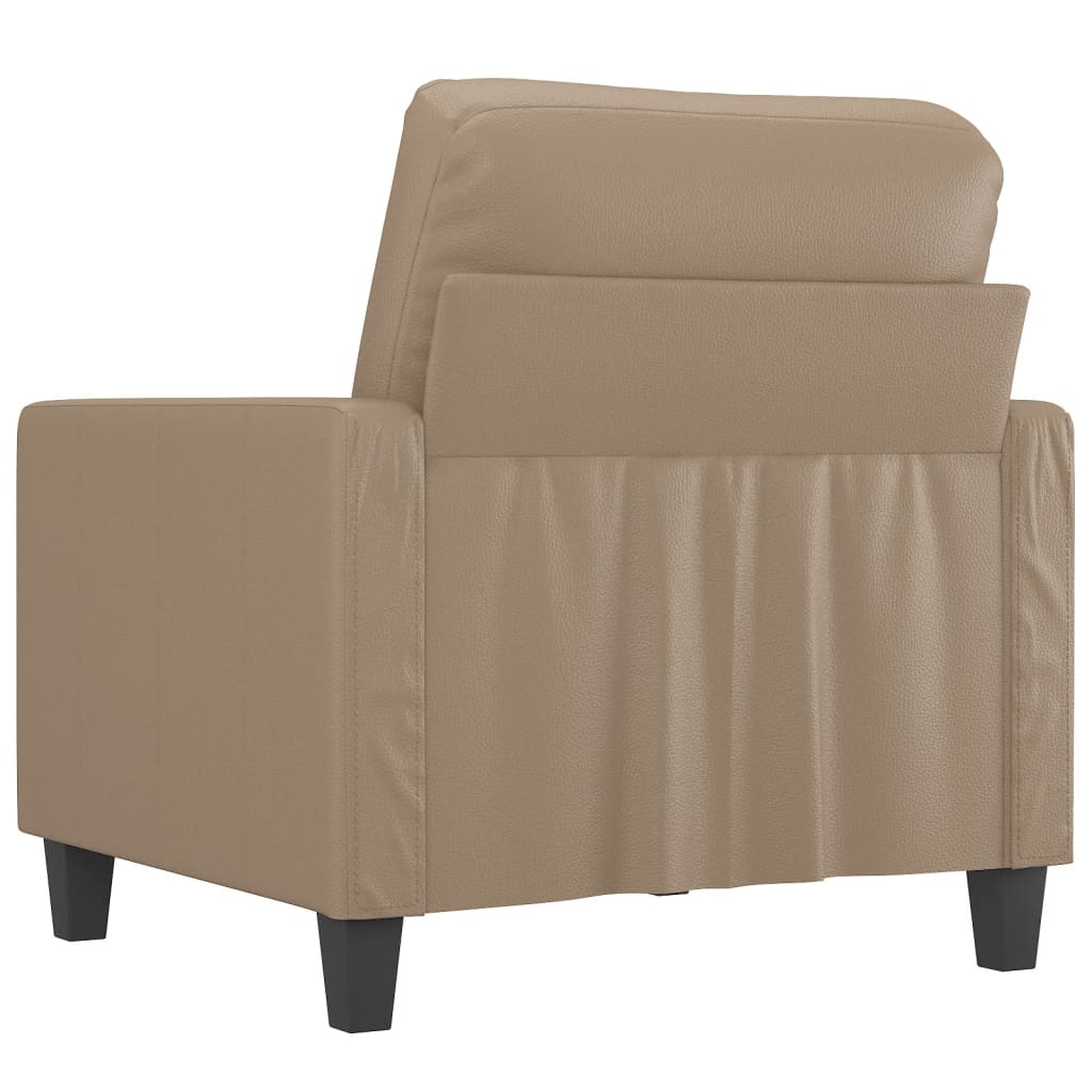 Fauteuil Cappuccino 60 cm Similicuir - XIOS