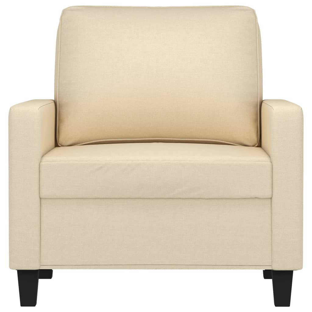 Fauteuil Crème 60 cm Tissu - XIOS