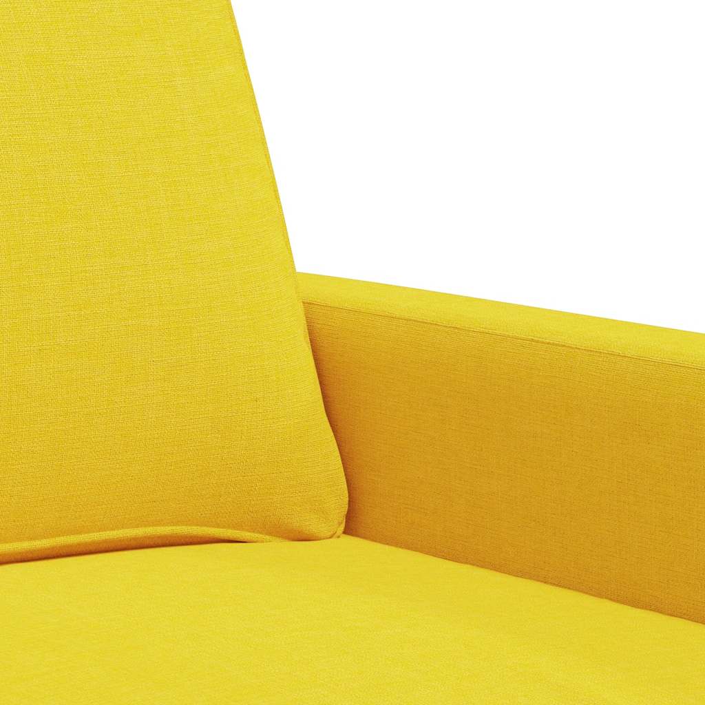 Fauteuil Jaune clair 60 cm Tissu - XIOS