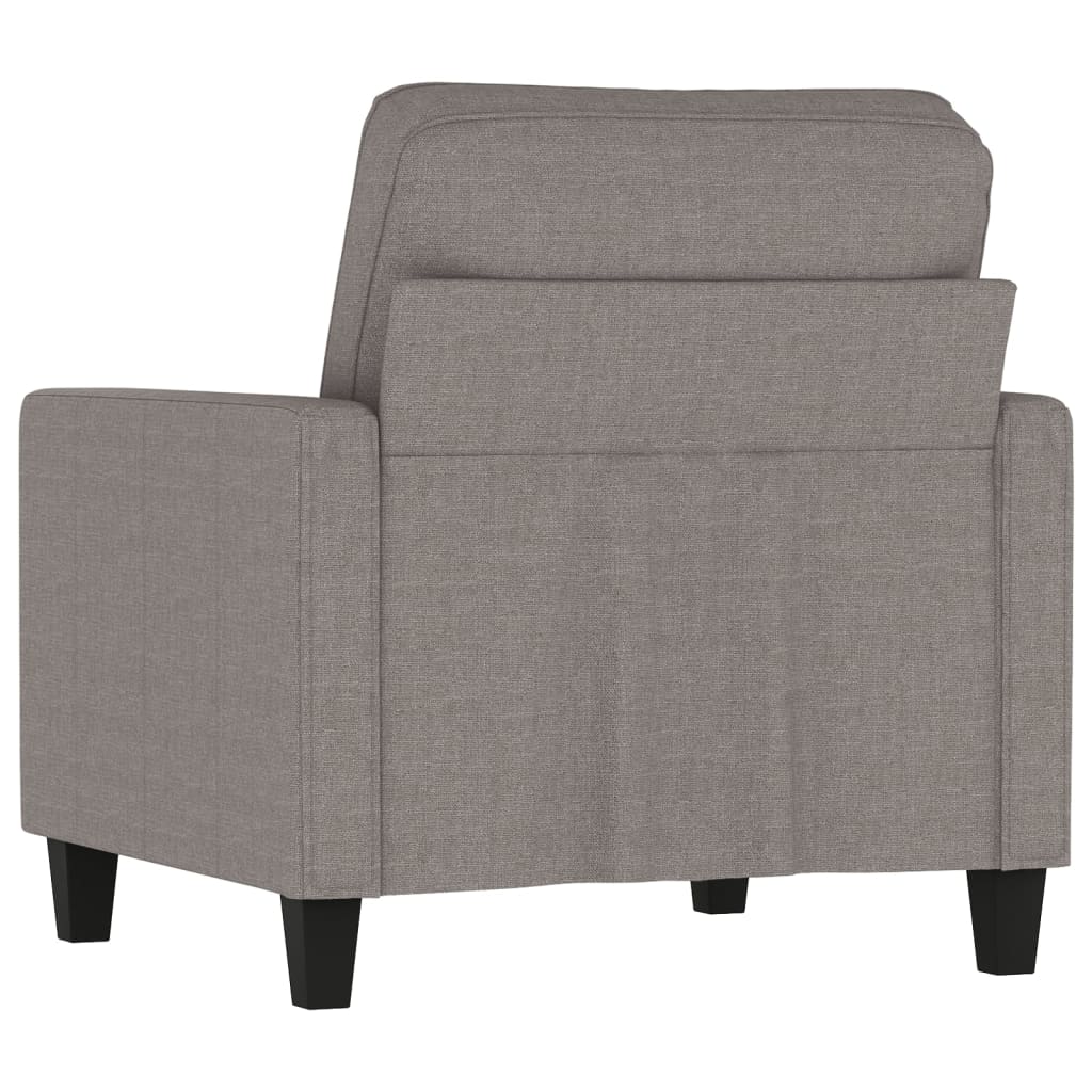 Fauteuil Taupe 60 cm Tissu - XIOS