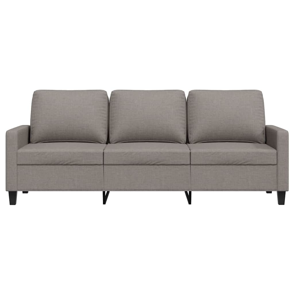Canapé à 3 places Taupe 180 cm Tissu - XIOS