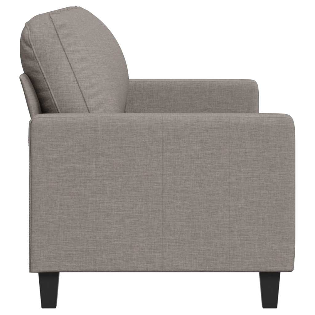 Canapé à 3 places Taupe 180 cm Tissu - XIOS