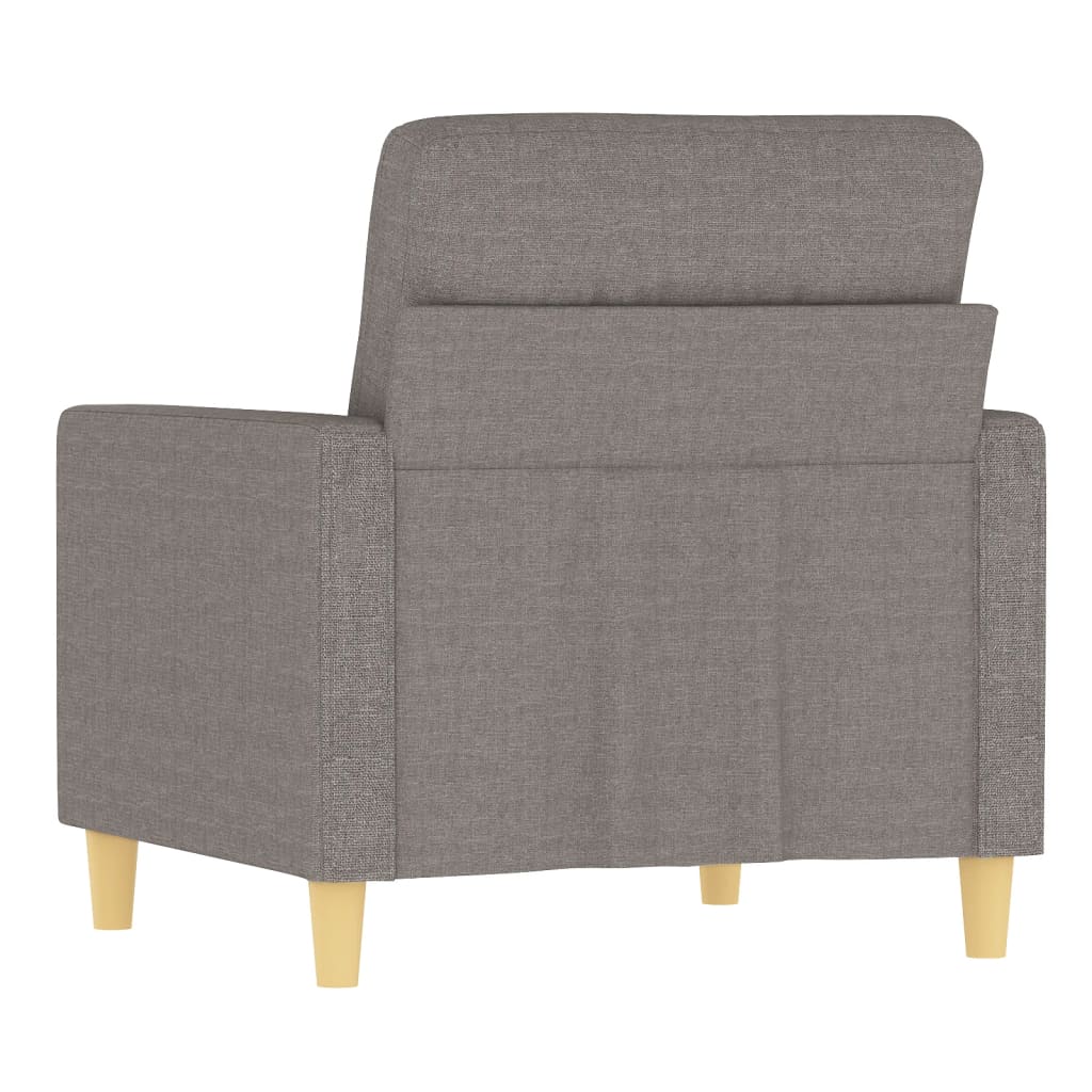 Fauteuil Taupe 60 cm Tissu - XIOS