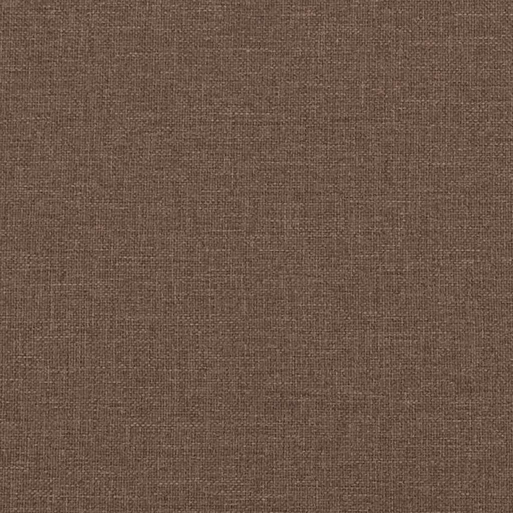 Canapé à 2 places Marron 140 cm Tissu - XIOS