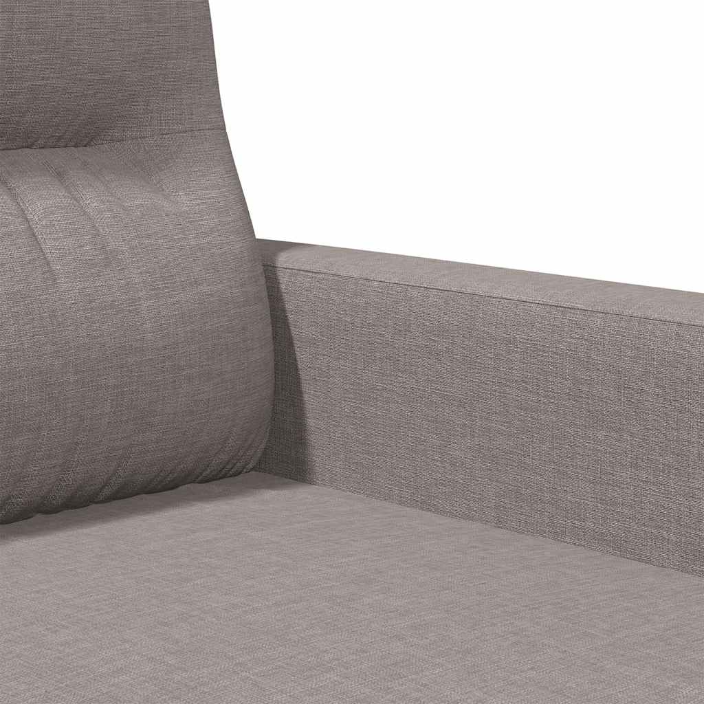 Canapé à 3 places Taupe 180 cm Tissu - XIOS