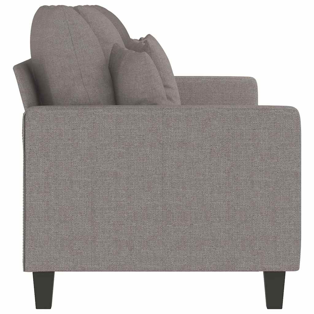 Canapé à 3 places Taupe 180 cm Tissu - XIOS