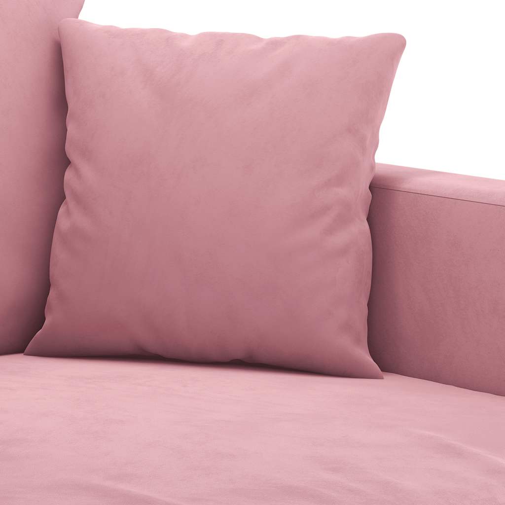 Canapé à 3 places Rose 180 cm Velours - XIOS