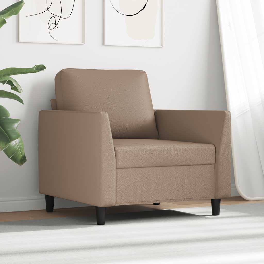 Fauteuil Cappuccino 60 cm Similicuir - XIOS