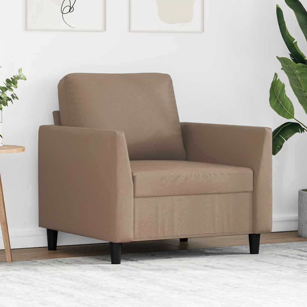 Fauteuil Cappuccino 60 cm Similicuir - XIOS