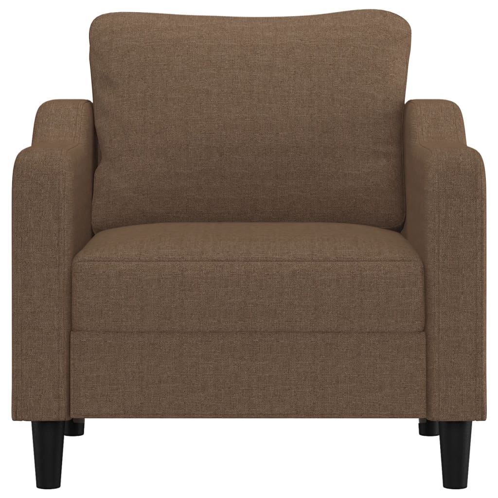 Fauteuil Marron 60 cm Tissu - XIOS