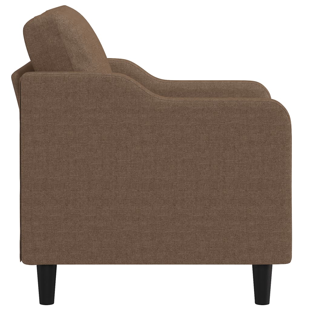Fauteuil Marron 60 cm Tissu - XIOS