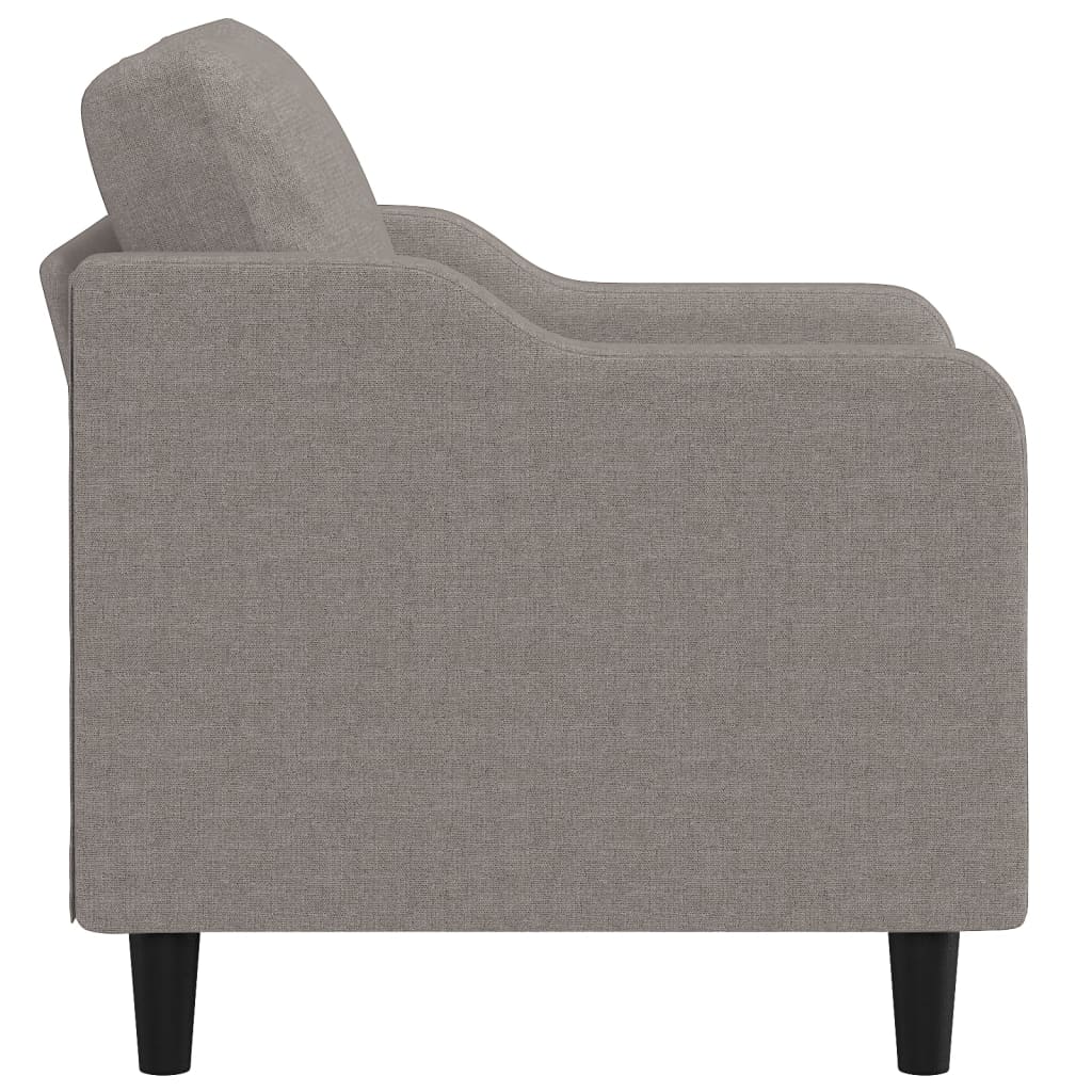 Fauteuil Taupe 60 cm Tissu - XIOS
