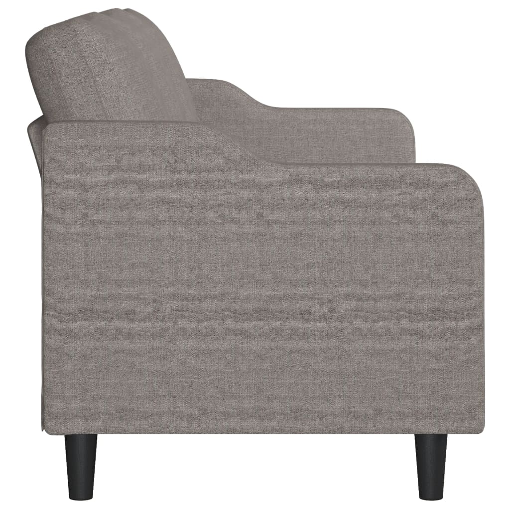 Canapé à 3 places Taupe 180 cm Tissu - XIOS