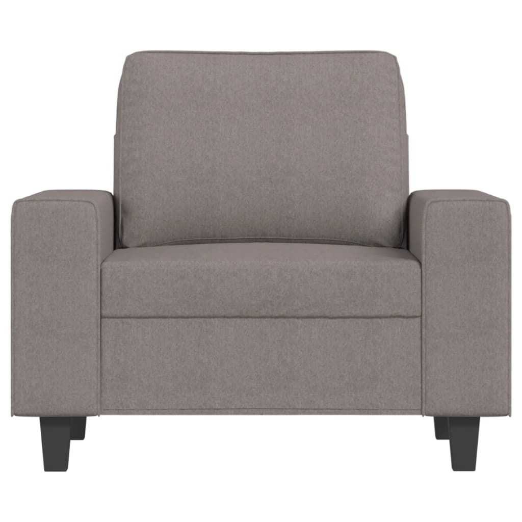 Fauteuil Taupe 60 cm Tissu - XIOS
