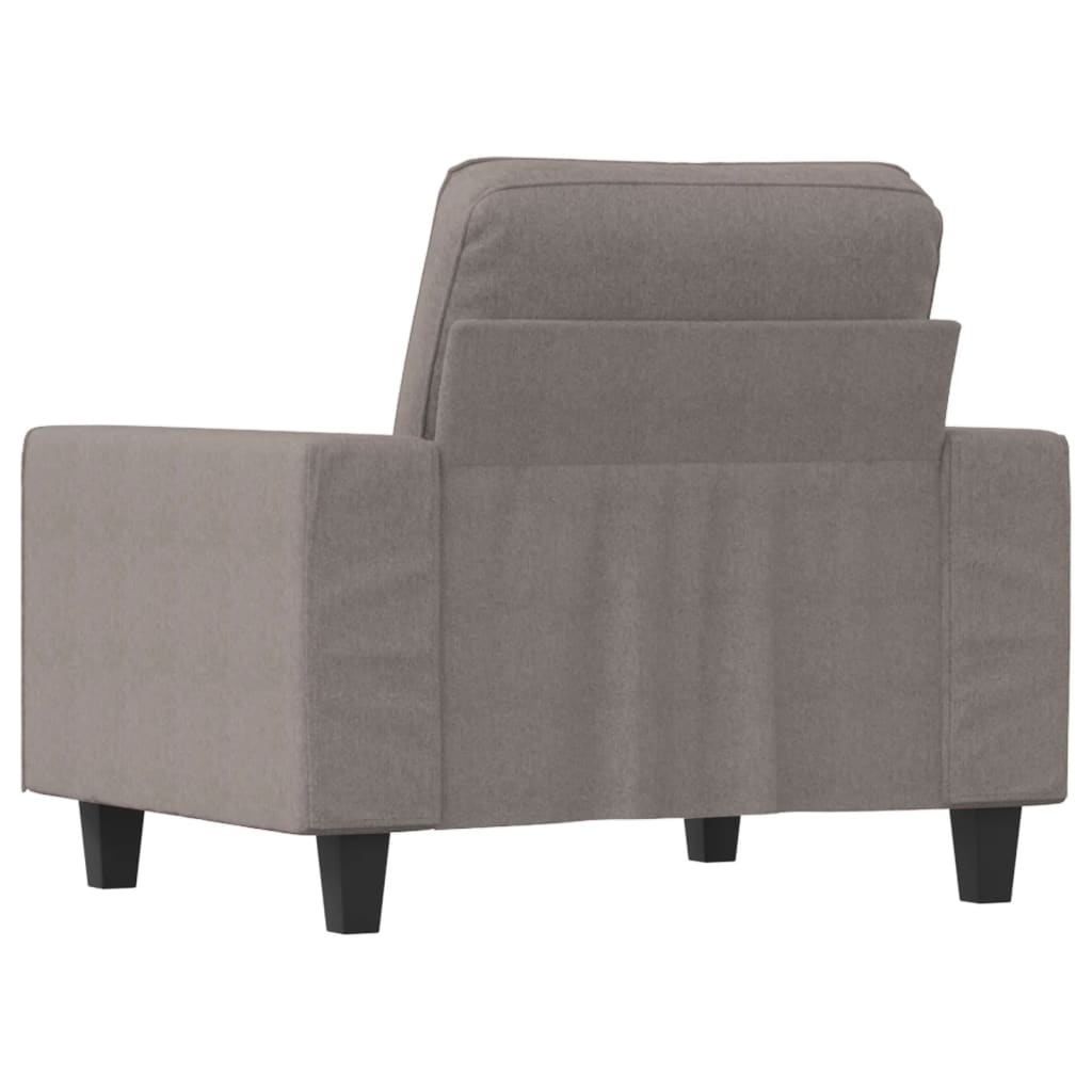 Fauteuil Taupe 60 cm Tissu - XIOS