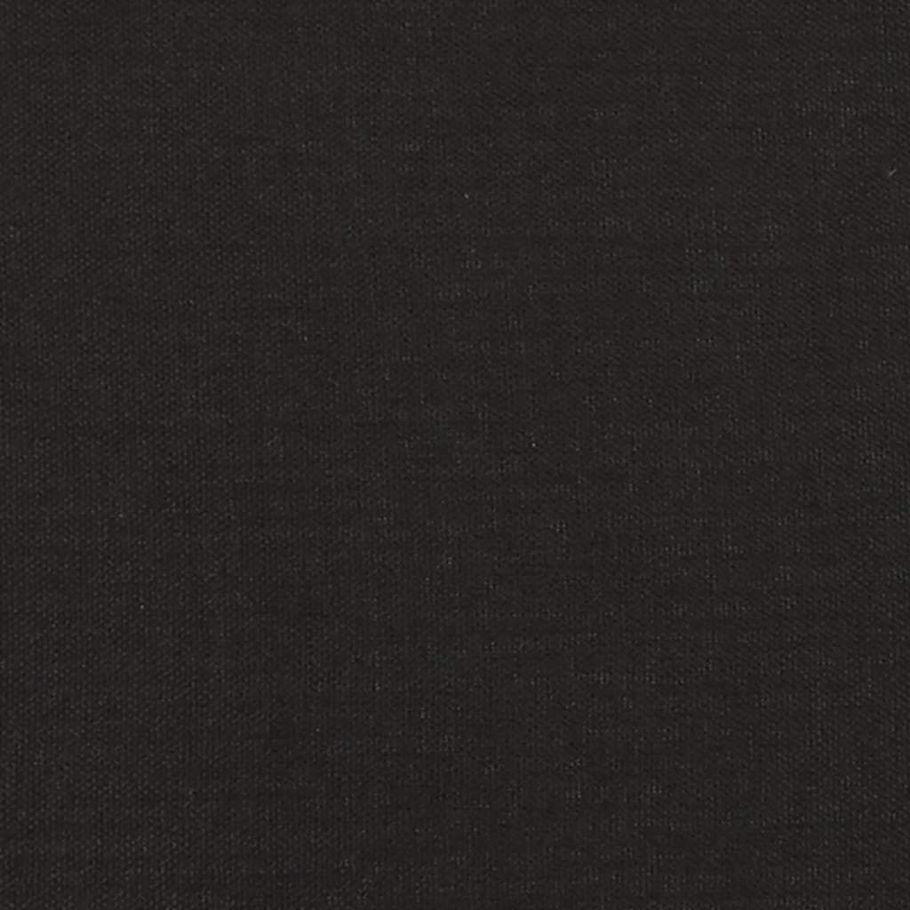 Canapé à 3 places Noir 180 cm Tissu - XIOS