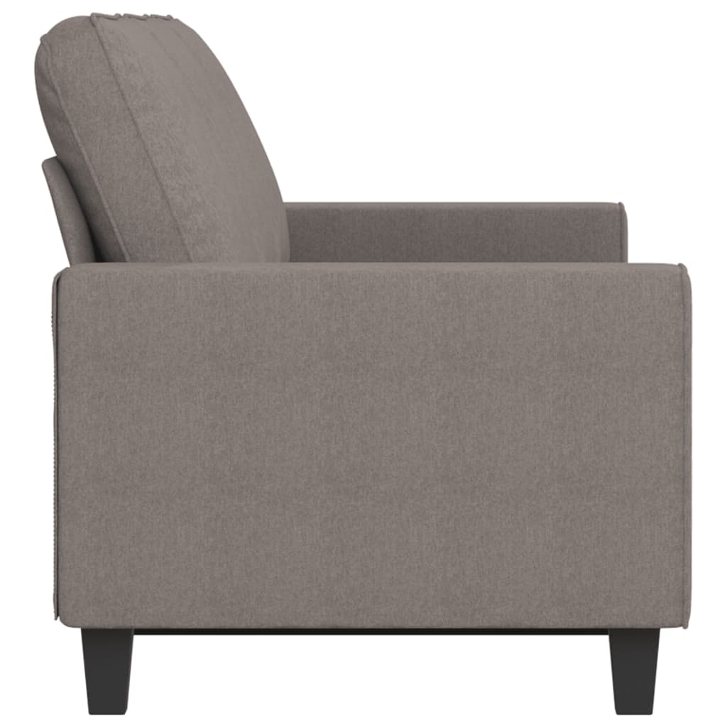 Canapé à 3 places Taupe 180 cm Tissu - XIOS