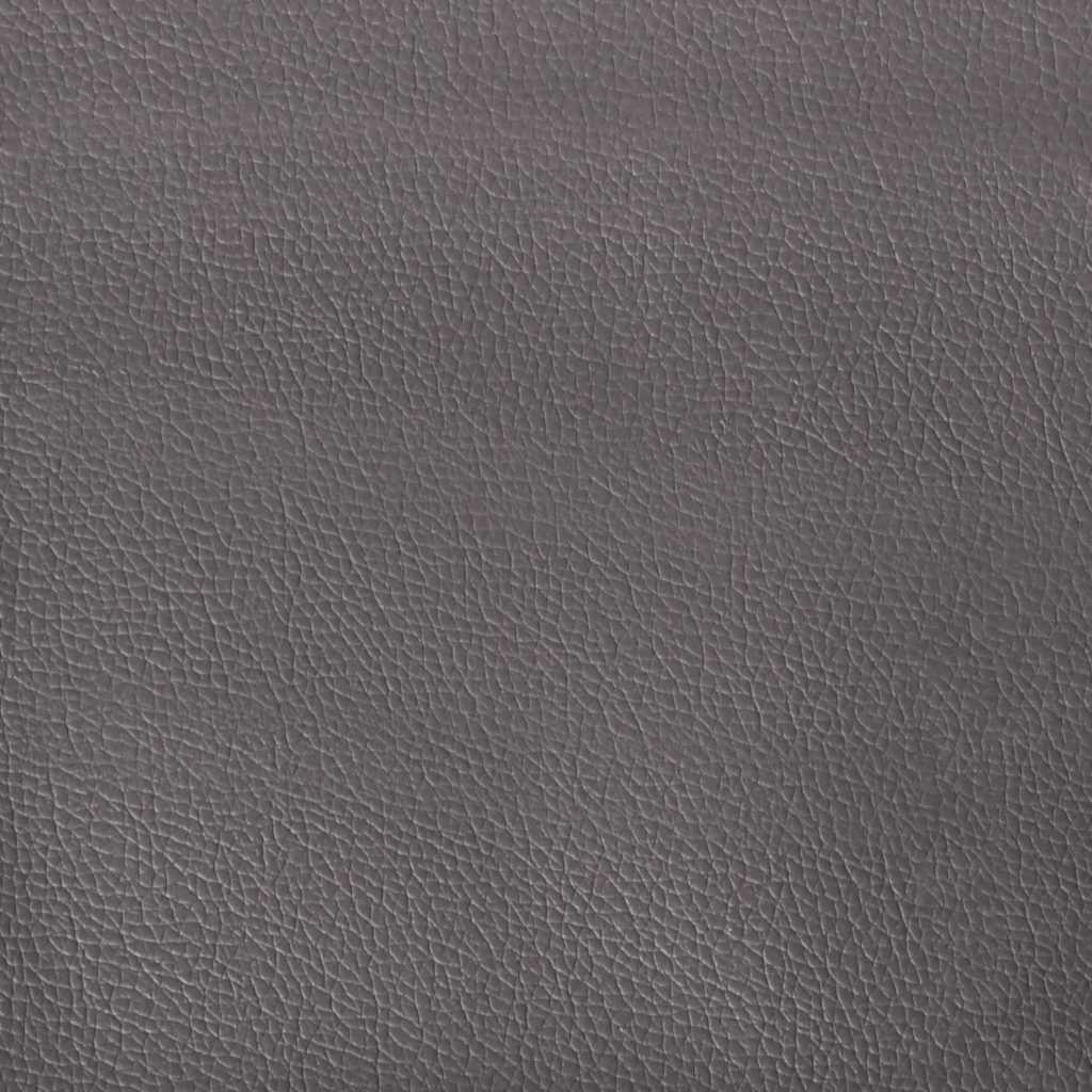 Canapé à 2 places Gris 120 cm Similicuir - XIOS