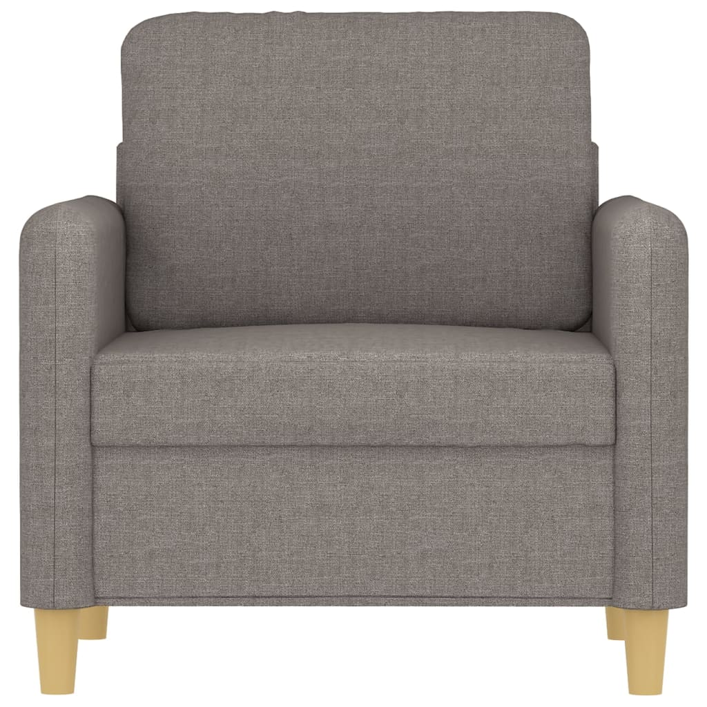 Fauteuil Taupe 60 cm Tissu - XIOS