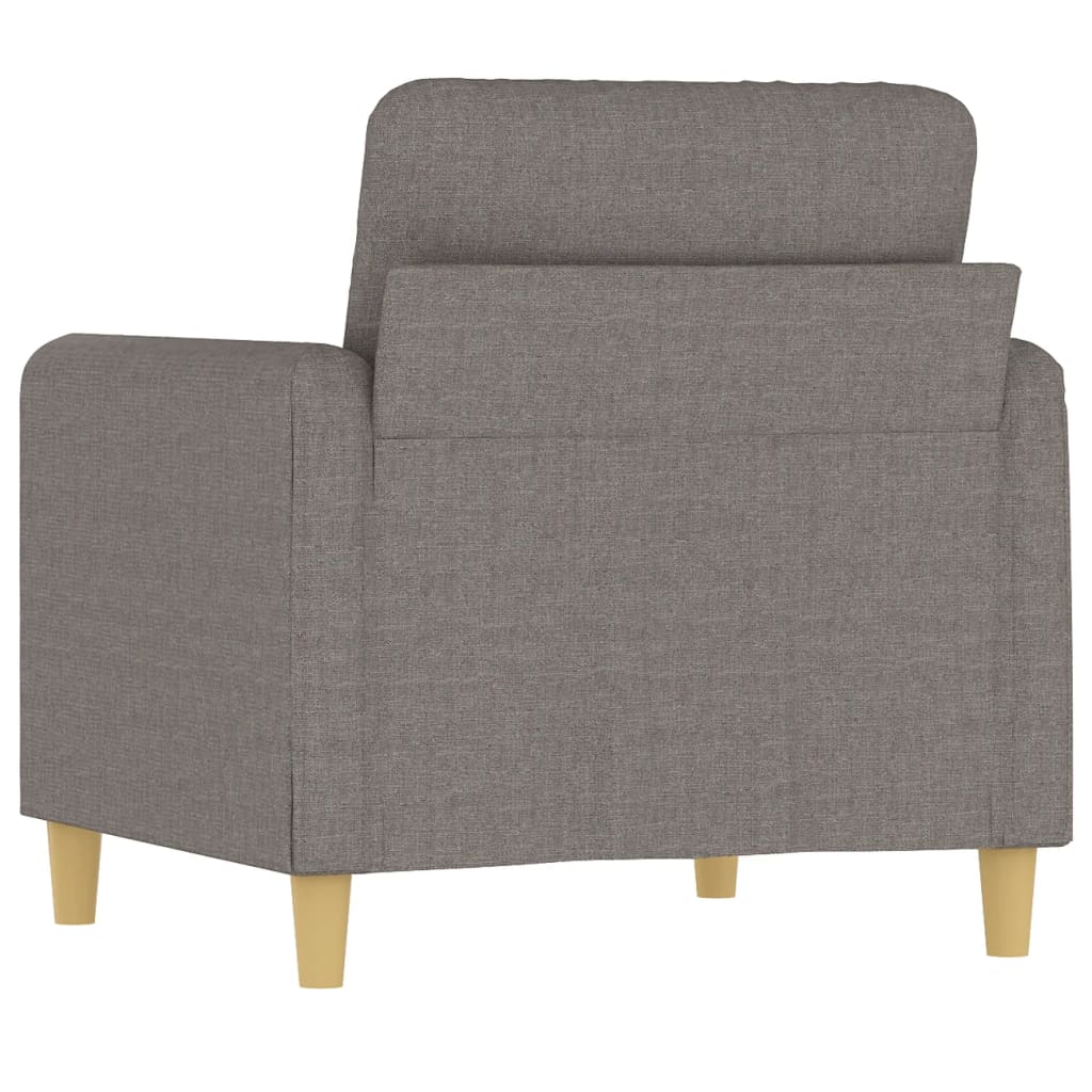 Fauteuil Taupe 60 cm Tissu - XIOS