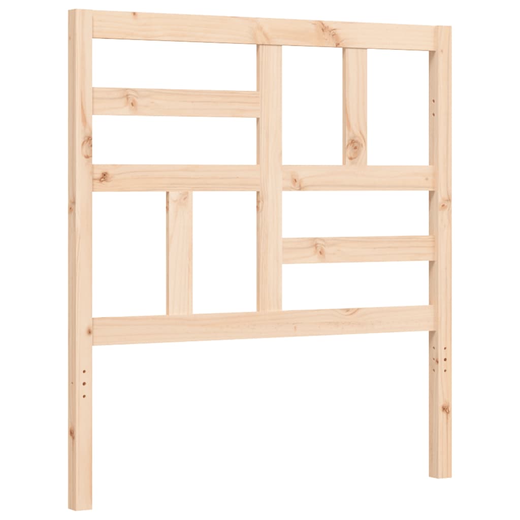 Cadre de lit sans matelas 100x200 cm bois massif - XIOS