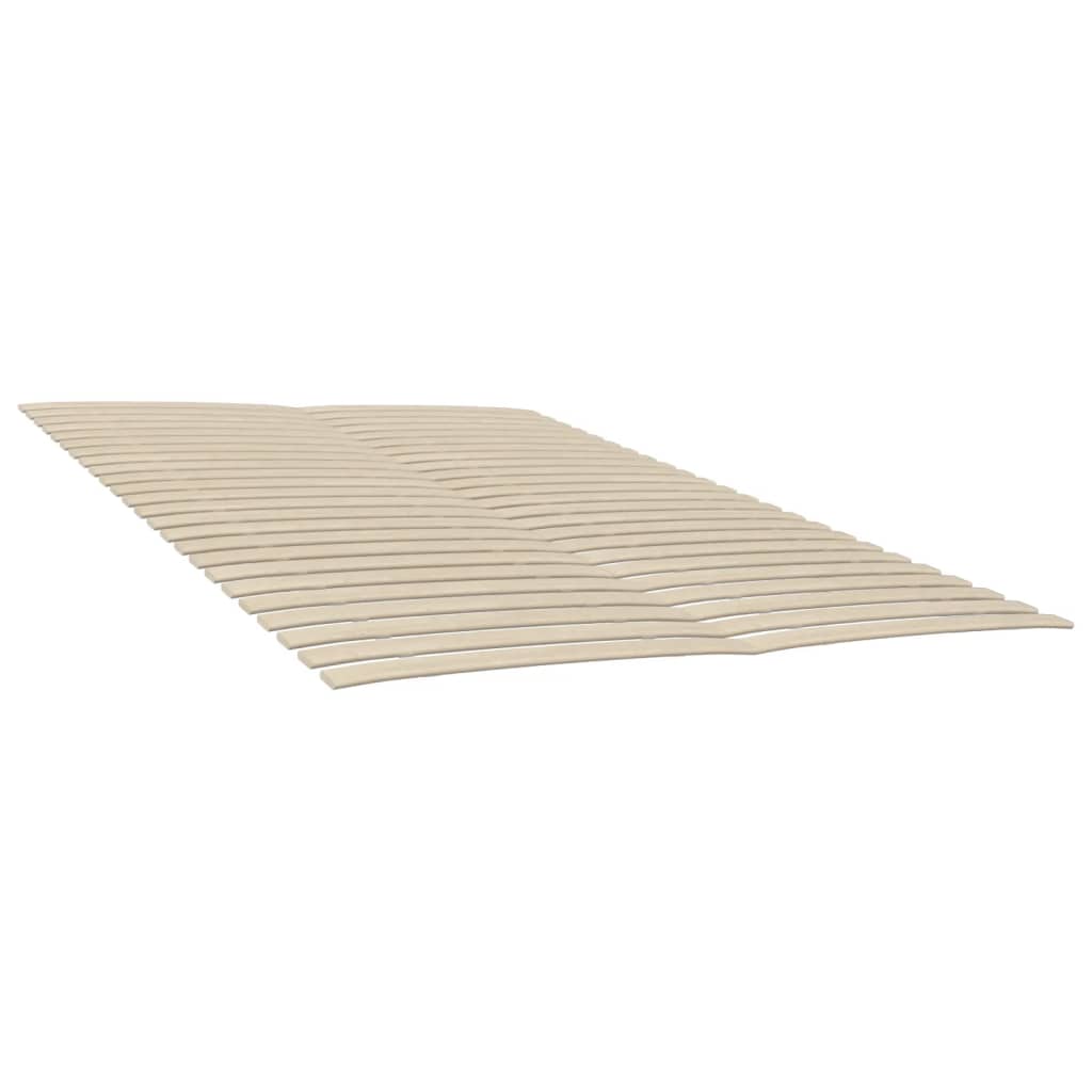 Lattes de rechange pour sommier avec 48 lattes, 2 pièces, 70 x 200 cm
