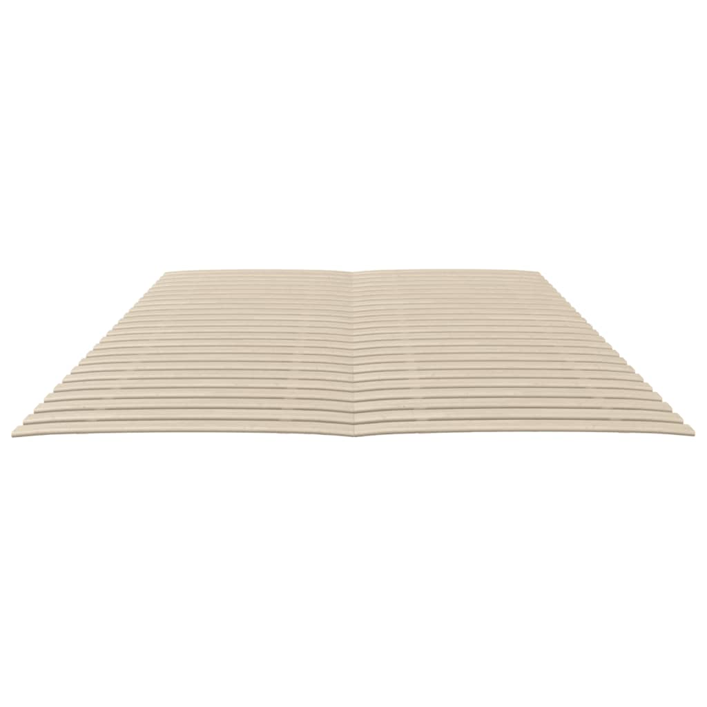 Lattes de rechange pour sommier avec 48 lattes, 2 pièces, 70 x 200 cm