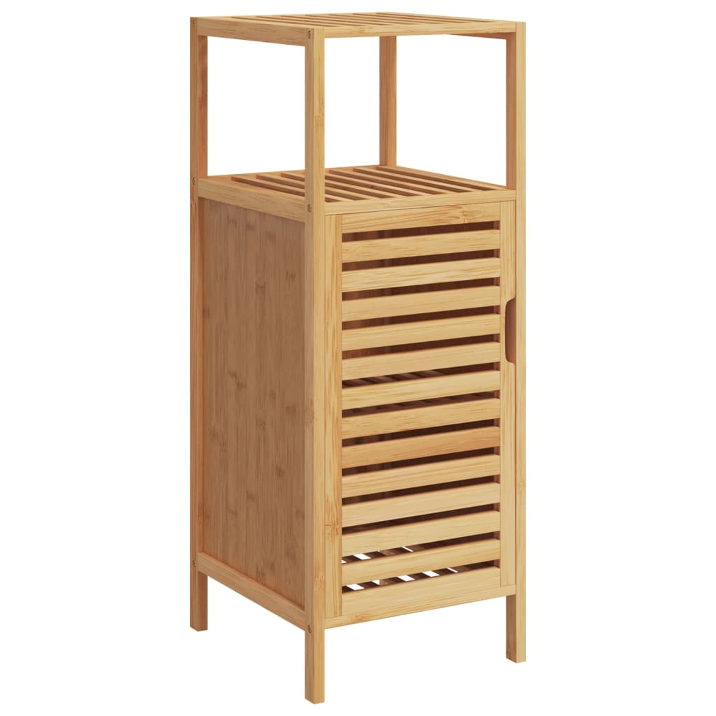 Armoire de salle de bain avec étagère 36x33x87 cm bambou - XIOS